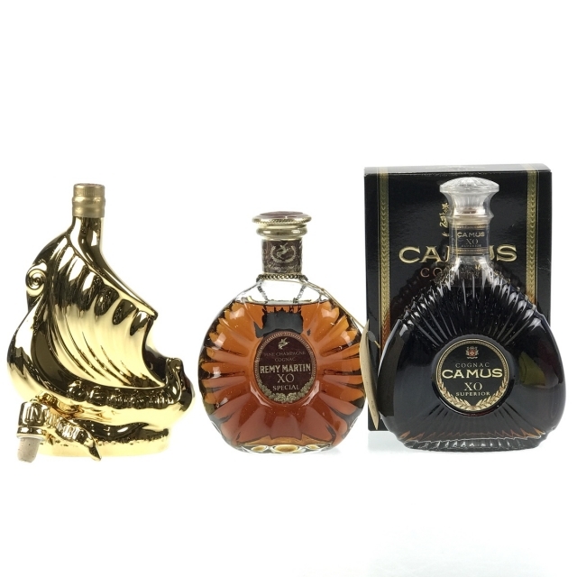 3本 LARSEN REMY MARTIN CAMUS コニャック | www.fleettracktz.com