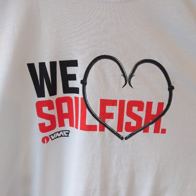 SALFISH Tシャツ ホワイト　ハートマーク メンズのトップス(Tシャツ/カットソー(半袖/袖なし))の商品写真