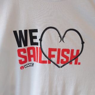 SALFISH Tシャツ ホワイト　ハートマーク(Tシャツ/カットソー(半袖/袖なし))