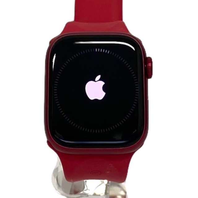 Apple(アップル)のAppleWatch series7 アルミニウム41mm MKN23J/A 赤 レディースのファッション小物(腕時計)の商品写真
