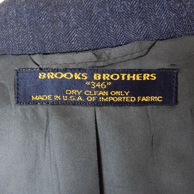 Brooks Brothers(ブルックスブラザース)のBROOKSBROTHERS 346 SINGLE 3BUTTON JACKET メンズのジャケット/アウター(テーラードジャケット)の商品写真