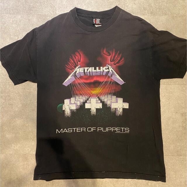 激レア00s METALLICAメタリカ ビンテージバンドTシャツ USごま塩