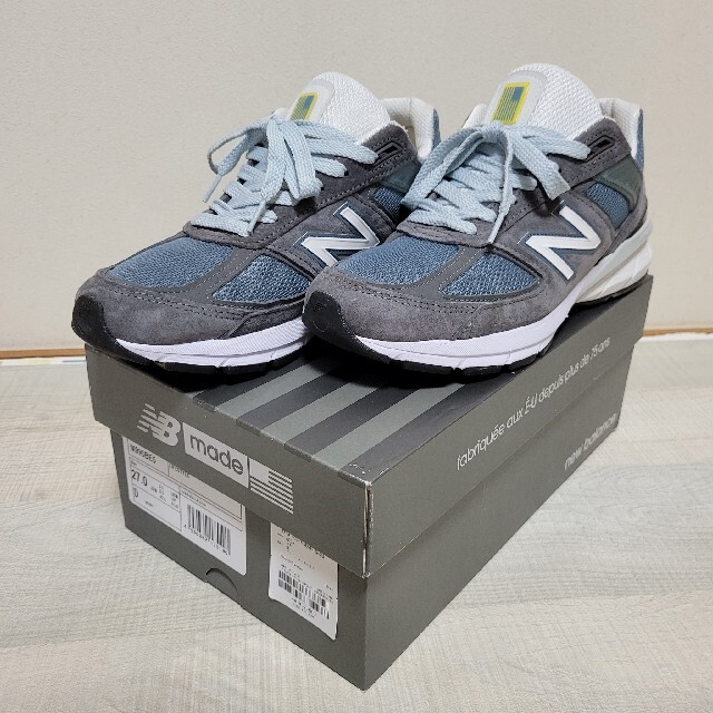 27センチ着用回数NEW BALANCE×A.H×SSZ M990BE5 長谷川昭雄