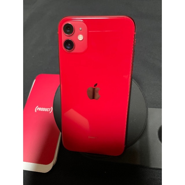 iPhone11 (PRODUCT)RED 64GB SIMフリー (本体のみ)