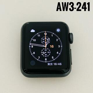 アップルウォッチ(Apple Watch)のApple Watch series3ー38mm セルラー (AW3-241)(その他)
