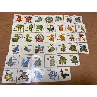 ポケモン(ポケモン)の①ポケモンパンシールまとめ売り⭐︎39枚(ステッカー（シール）)