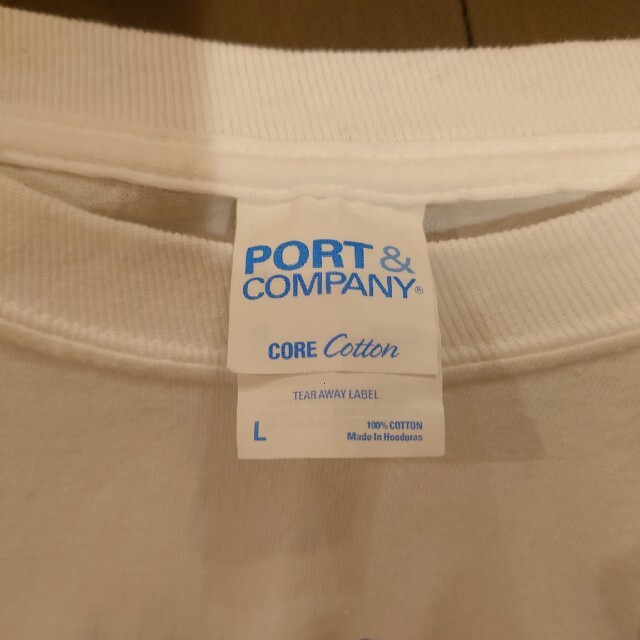 MASTERS マスターズ　PORT AND COMPANY 白Tシャツ メンズのトップス(Tシャツ/カットソー(半袖/袖なし))の商品写真