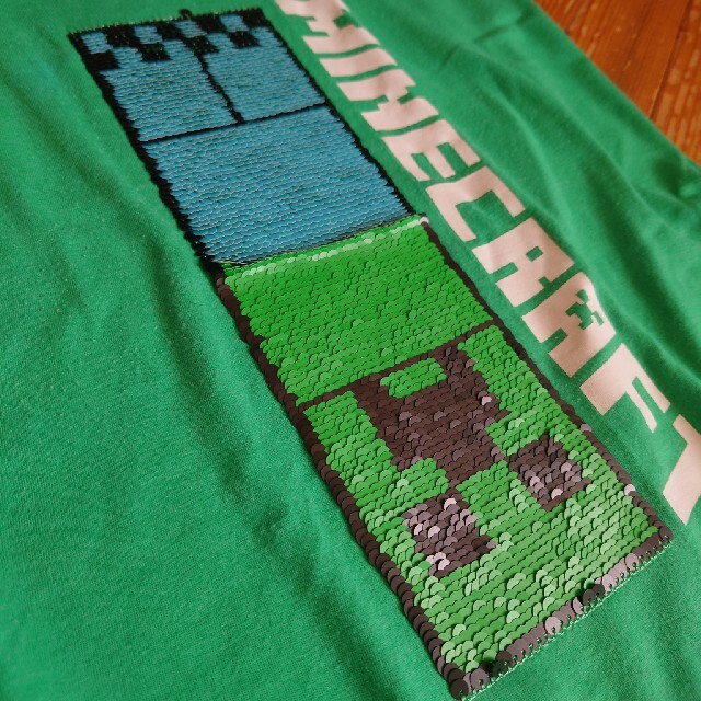 GAP Kids(ギャップキッズ)のGap Minecraft　マインクラフト　Tシャツ　クリーパー　130cm キッズ/ベビー/マタニティのキッズ服男の子用(90cm~)(Tシャツ/カットソー)の商品写真