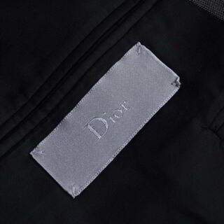【使用感なし超美品】Dior hommeシルクスーツ　花柄ブラックLサイズ