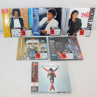 マイケル・ジャクソン MICHAEL JACKSON 紙ジャケCD 6枚セット