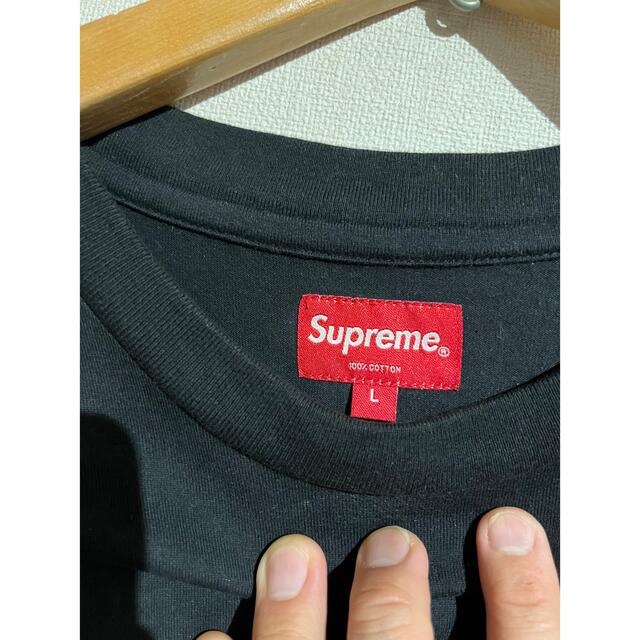 supreme small box logo T shirt ブラックL