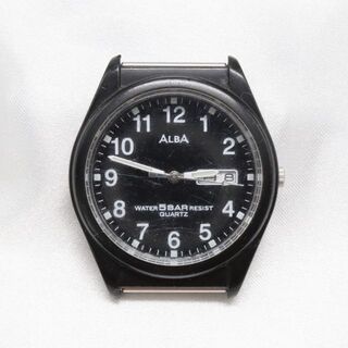 アルバ(ALBA)の【W6-11】動作品 電池交換済 セイコー アルバ 腕時計 フェイスのみ(腕時計(アナログ))