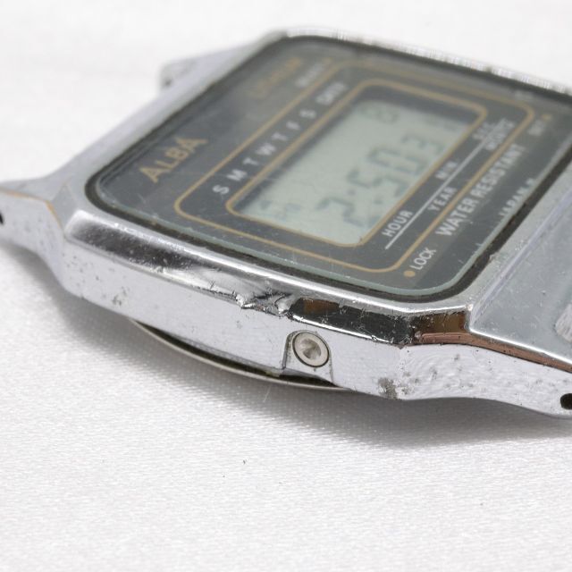 ALBA(アルバ)のW6-12 セイコー アルバ デジタル 腕時計 W401-5050 フェイスのみ メンズの時計(腕時計(デジタル))の商品写真