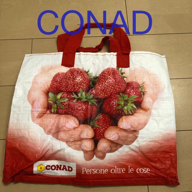 CONAD  エコバッグ　苺柄 レディースのバッグ(エコバッグ)の商品写真