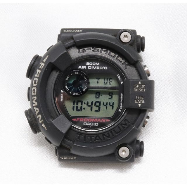 G-SHOCK(ジーショック)の動作品 カシオ Gショック フロッグマン 腕時計 DW-8200 フェイスのみ メンズの時計(腕時計(デジタル))の商品写真