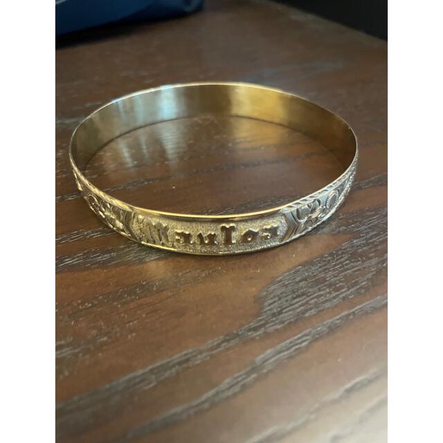 正規激安 破格!!ハワイアンジュエリー バングル 14k グリーン