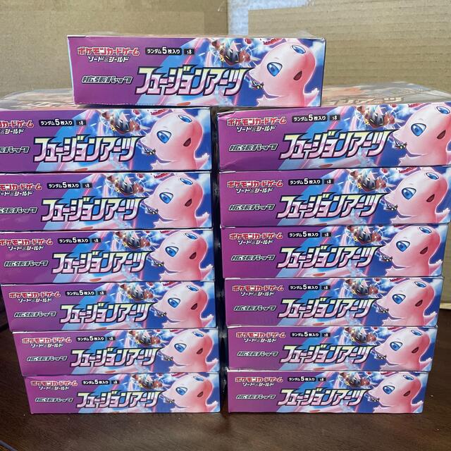 値下げ】 ポケモン - 13BOX 新品シュリンク付！フュージョンアーツ Box