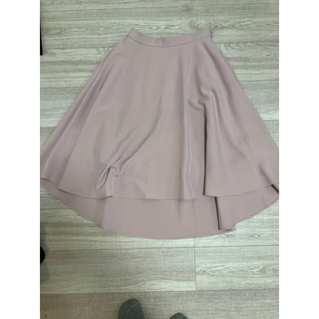LagunaMoon(ラグナムーン)のスモーキーピンク　スカート　ラグナムーン レディースのスカート(ひざ丈スカート)の商品写真