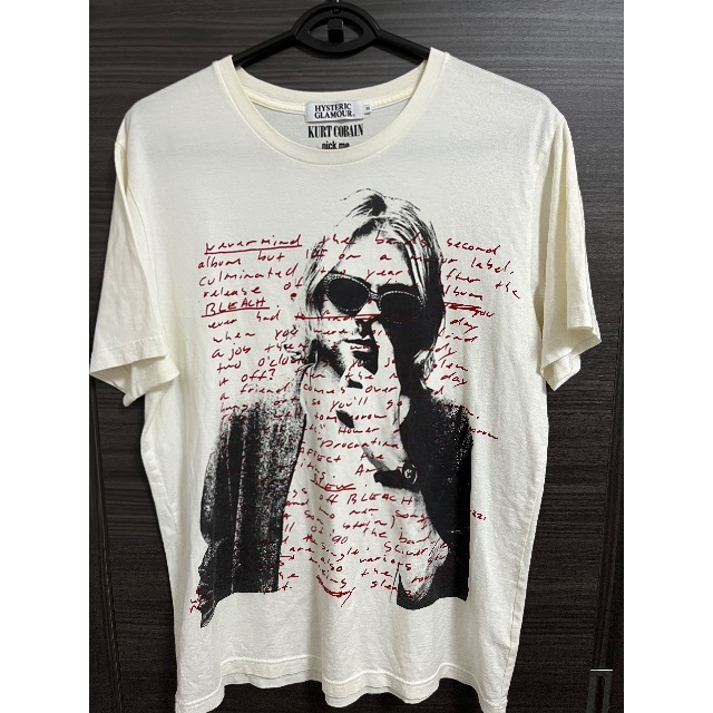 HYSTERIC GLAMOUR - 美品　木村拓也着用　TシャツNIRVANA kurt cobain