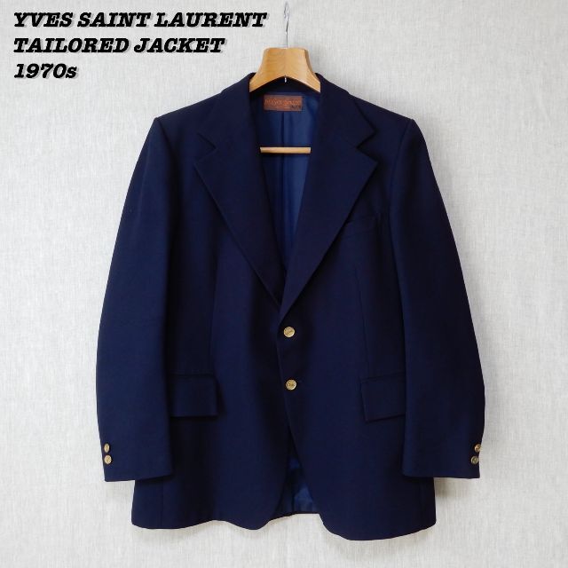 YVES SAINT LAURENT TAILORED JACKET 1970s - テーラードジャケット
