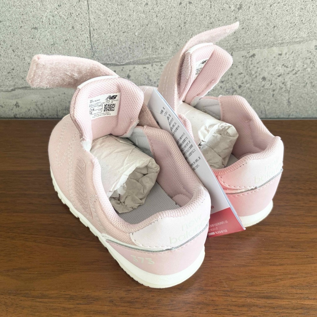 New Balance - 【新品】13.5センチ ピンク×キャンバス New Balance - 【新品】13.5センチ ピンク×キャンバス