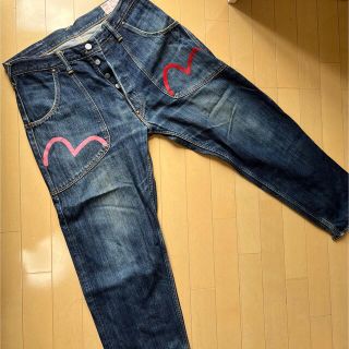 エビス(EVISU)のエヴィスジーンズ　希少　フロントカモメ(デニム/ジーンズ)