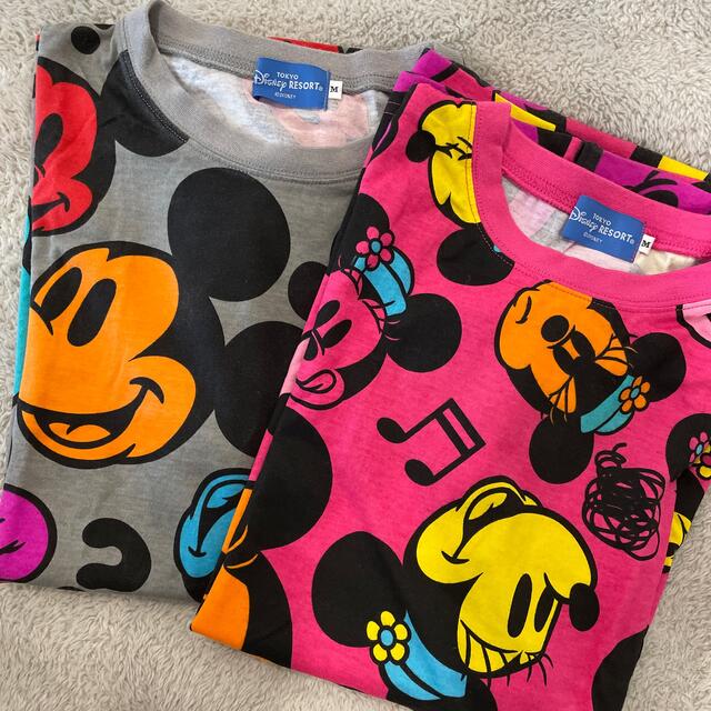 Disney(ディズニー)のディズニー　Tシャツ2枚　ミニー、ミッキー レディースのトップス(Tシャツ(半袖/袖なし))の商品写真