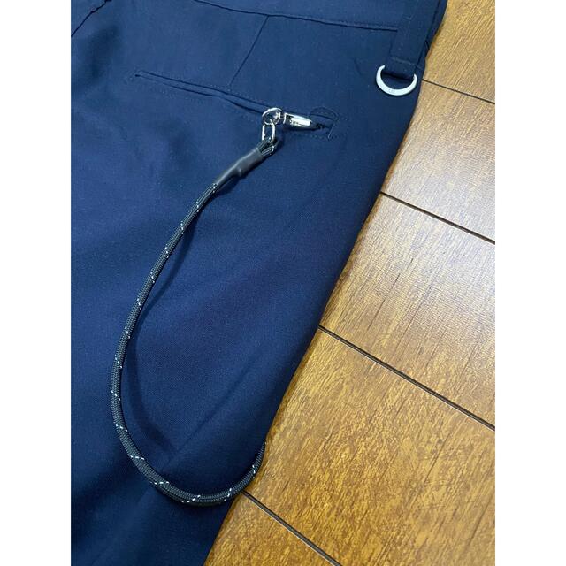 uniform experiment - UE STRETCH WOOL CARROT FIT CROPPED PANTSの
