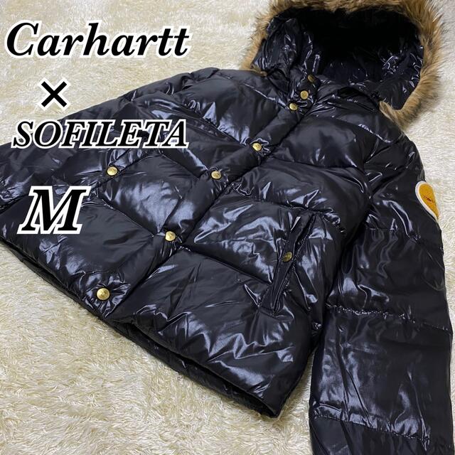 【日本産】 sofileta Carhartt - carhartt ダウンジャケット ワッペン アウター ダウンジャケット
