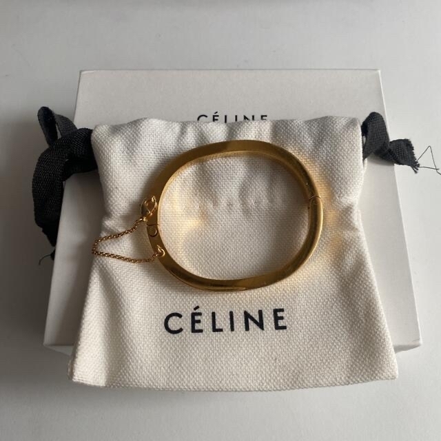 最終値下げ セリーヌ old celine マンシェット フィービー バングル-