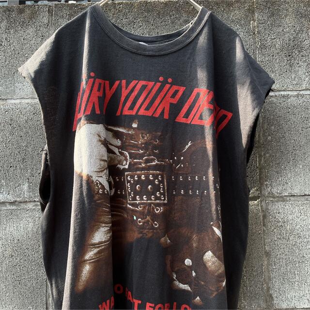 80s BURY YOUR DEAD ノースリーブ　ツアーTシャツ