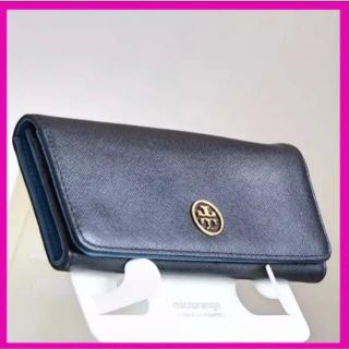 トリーバーチ(Tory Burch)の【新品未使用!!】トリーバーチ　長財布　TORY BURCH ブラック(財布)