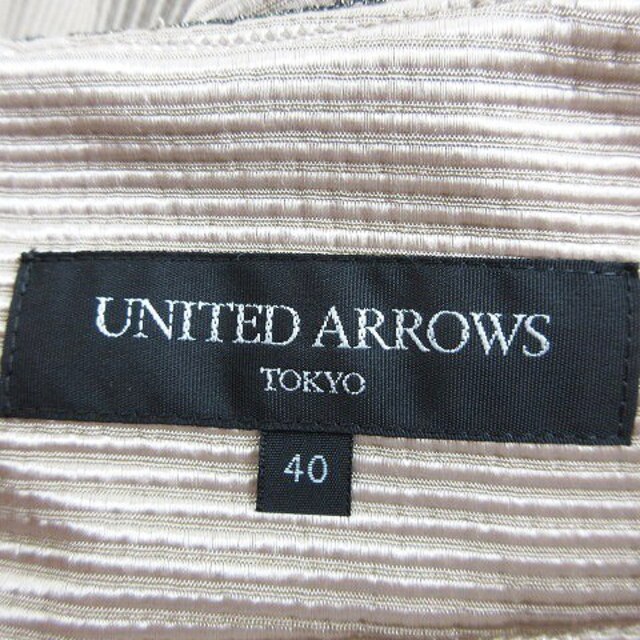 UNITED ARROWS(ユナイテッドアローズ)のユナイテッドアローズ スカート タイト ミニ レース 40 ピンクベージュ レディースのスカート(ミニスカート)の商品写真