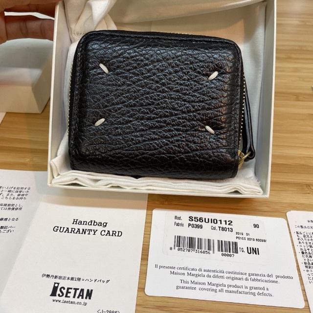 本日限定※【正規品】MAISON MARGIELA メゾンマルジェラ 財布 黒 人気