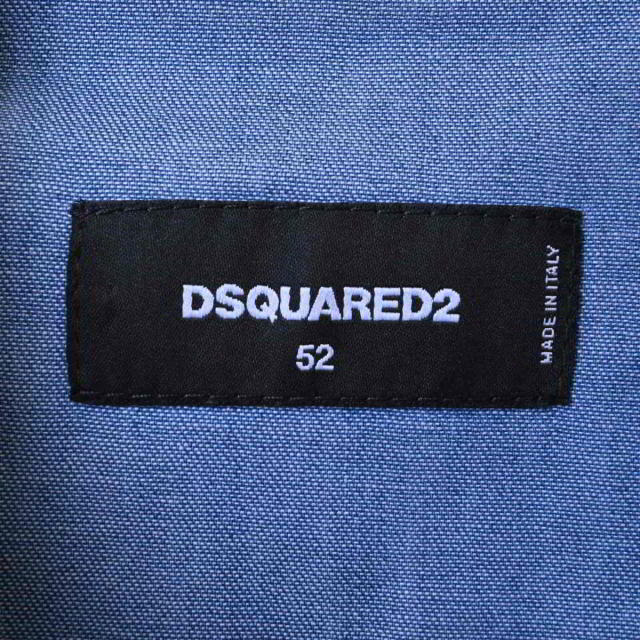 DSQUARED2(ディースクエアード)のDSQUARED2 ヴィンテージ加工 ダメージ デニム シャツ メンズのトップス(シャツ)の商品写真