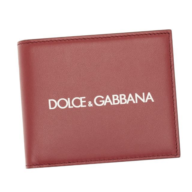 新品 ドルチェ&ガッバーナ DOLCE&GABBANA 2つ折り財布 小銭入れ付ボックスギャランティカード品番