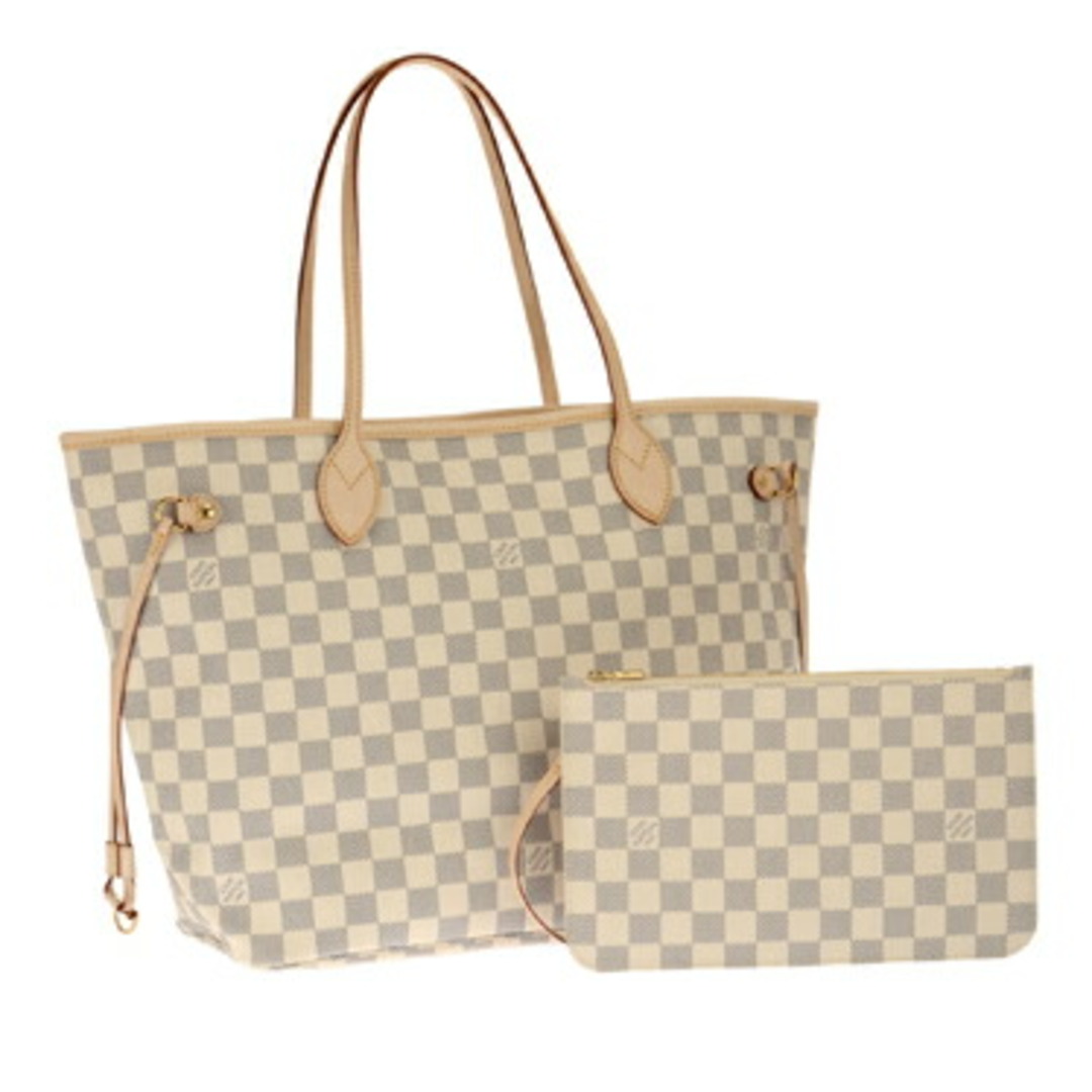 ルイヴィトン LOUIS VUITTON ハンドバッグ レディース N41361 ダミエアズール・ネヴァーフル重さ