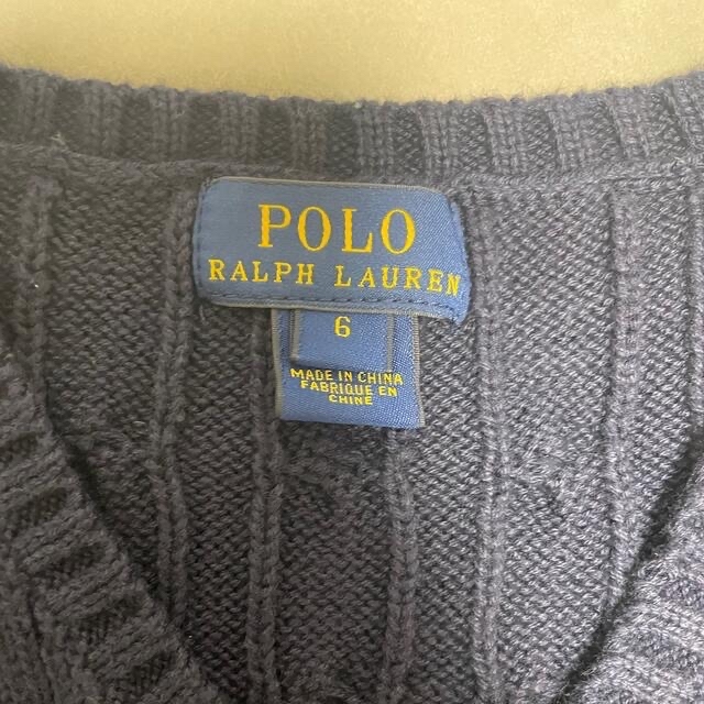 POLO RALPH LAUREN(ポロラルフローレン)のラルフローレン♡ベスト キッズ/ベビー/マタニティのキッズ服女の子用(90cm~)(ジャケット/上着)の商品写真