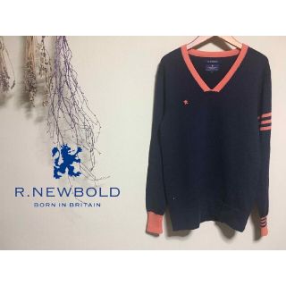 アールニューボールド(R.NEWBOLD)のR.NEWBOLD(アールニューボールド) Vネック　ニット　セーター(ニット/セーター)