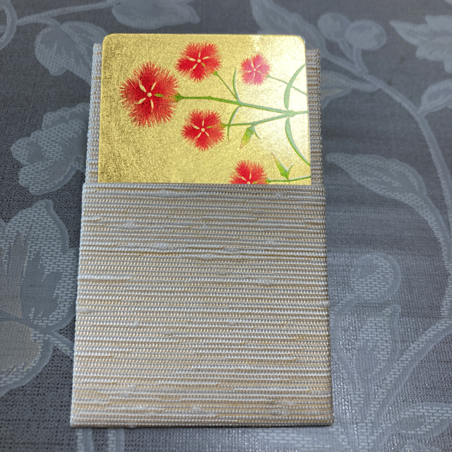 金箔　カード型ミラー レディースのファッション小物(ミラー)の商品写真