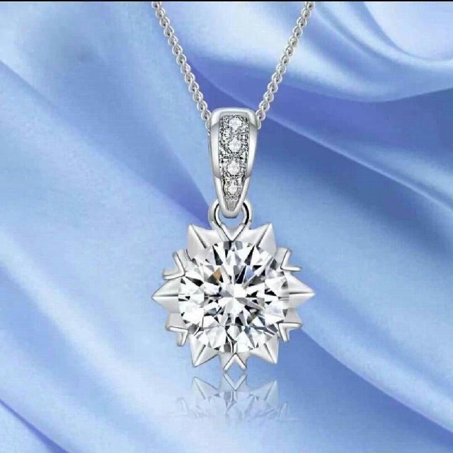 新品 2.0ct ダイヤモンドしろがねのネックレス | refeccs.com.br