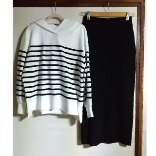 JUSGLITTY - 『JUSGLITTY』フーディーニットアップの通販 by まゆ's