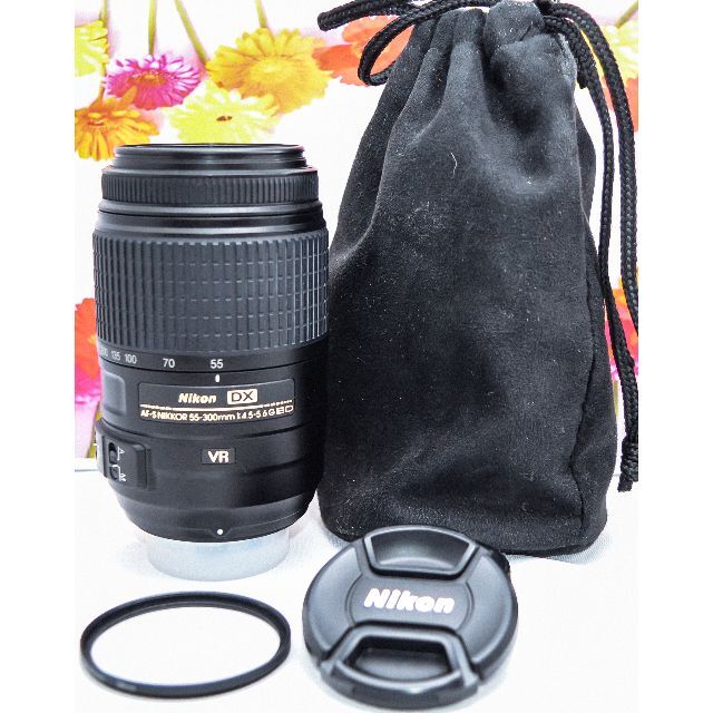 美品☆超望遠レンズ☆Nikon AF-S 55-300mm☆手振れ補正つき♪ | eloit.com