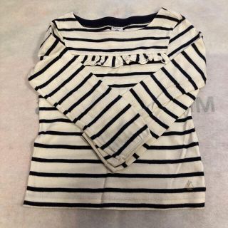 プチバトー(PETIT BATEAU)のプチバトー　ボーダーカットソー110(Tシャツ/カットソー)