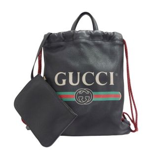 オールドグッチ GUCCI リュックサック ナップサック - library 19