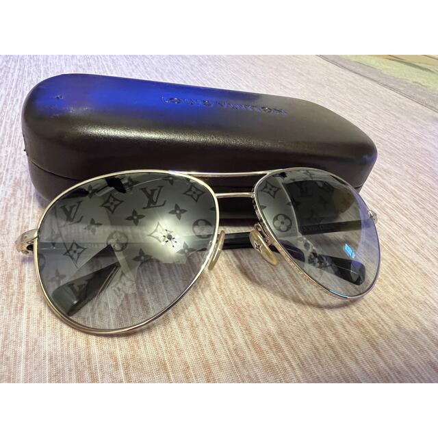 B2414 美品!! ルイヴィトン コンスピラシオン パイロット サングラス