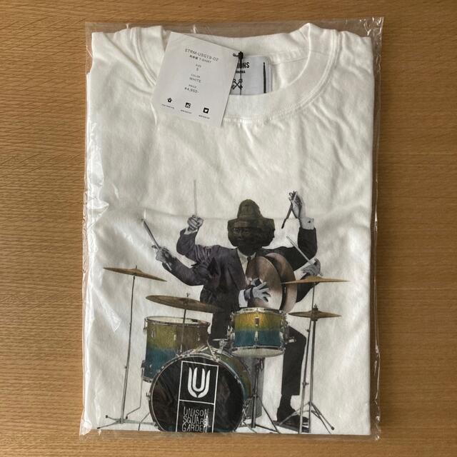 UNISON SQUARE GARDEN(ユニゾンスクエアガーデン)の阿修羅Tシャツ　Sサイズ　ユニゾンスクエアガーデン エンタメ/ホビーのタレントグッズ(ミュージシャン)の商品写真