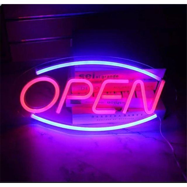 ネオン ライト OPEN オープン 看板 店舗 LED おしゃれ インテリア 1の通販 by YUI's shop｜ラクマ