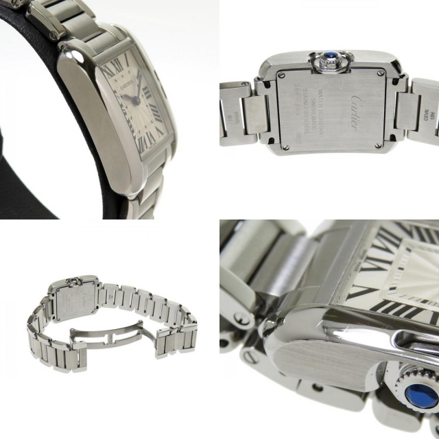 Cartier(カルティエ)のカルティエ 腕時計  タンク アングレーズSM W5310022 レディースのファッション小物(腕時計)の商品写真