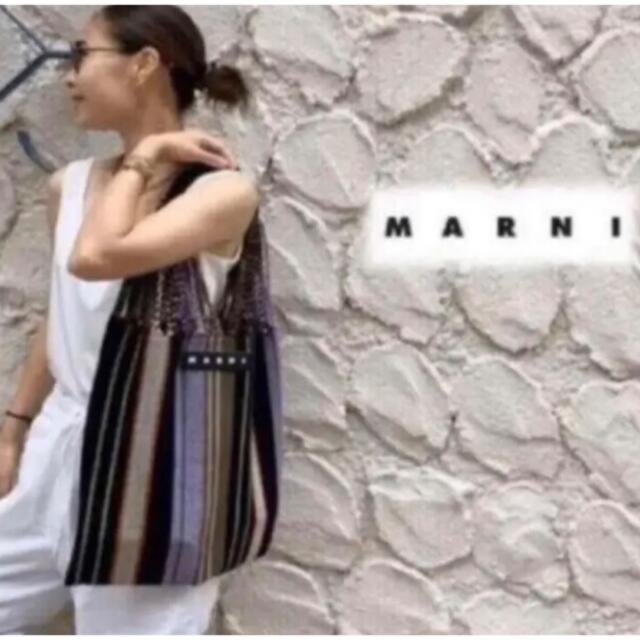 MARNI マルニ 新品 本物　ハンモックバッグ パープル